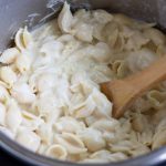 White Cheddar Pressure Cooker Pasta - My Forking Life