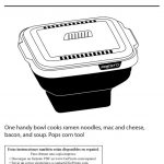 PRESTO COLLAPSIBLE SILICONE MICROWAVE MULTI-COOKER INSTRUCTIONS MANUAL Pdf  Download | ManualsLib