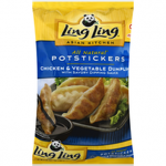Ling Ling Chicken & Vegetable Potstickers Frozen Asian Appetizers (24 oz)  Delivery or Pickup Near Me - Instacart