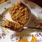 Pumpkin Cake, ca. 1948 | Bite From the Past