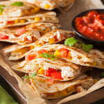 Dawn's Microwave Quesadillas - My Happy Crazy Life