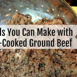 Lots of ways to use my pre-cooked ground beef! - A Slob Comes Clean