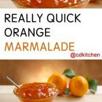 Really Quick Orange Marmalade Recipe | CDKitchen.com