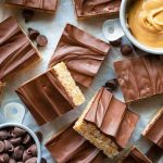 The BEST Chocolate Peanut Butter Rice Krispie Treats | Foodtasia