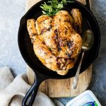 Easy Roast Chicken with Sage - Foodness Gracious