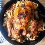 Skillet Chicken and Mushroom Risotto - I Am Homesteader