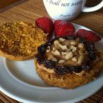 Healthy Carrot Cake English Muffin