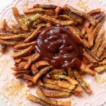 Microwave Sweet Potato Fries | Please Pass the Tofu