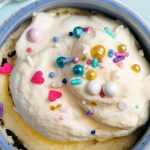 Microwave Vanilla Mug Cake Recipe | 100KRecipes