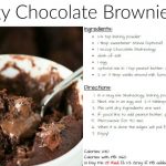 SHAKEOLOGY RECIPE: CHOCOLATE BROWNIE IN A MUG | Studiok