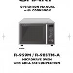 SHARP R98STM-AA OPERATION MANUAL WITH COOKBOOK Pdf Download | ManualsLib