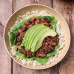 Easy One Skillet Cheesy Rice and Beans - Hip Mama's Place