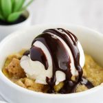 Microwave Single-Serve Bread Pudding - Cupcake Diaries