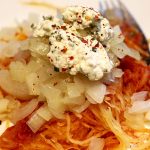 Spaghetti Squash with Sausage – Inspired2cook.com