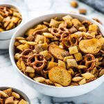 Spicy Chex Mix Recipe (Best Snack EVER!) - Isabel Eats {Easy Recipes}