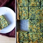 Crustless Spinach and Bacon Quiche Squares - amycaseycooks