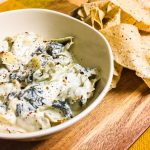 HOT SPINACH & ARTICHOKE DIP - Deliciously Sprinkled