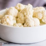 How to Steam Cauliflower in the Microwave - Baking Mischief