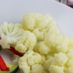 Steamed Cauliflower in Microwave - a super simple and healthy side dish