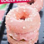 Strawberry Glazed Donuts ⋆ Sugar, Spice and Glitter