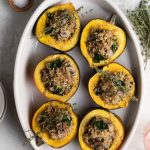 Stuffed Acorn Squash - The Mindful Hapa