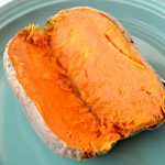 How to Make a Baked Sweet Potato in the Microwave - Clean Eating Veggie Girl