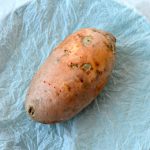 How to Make a Baked Sweet Potato in the Microwave - Clean Eating Veggie Girl