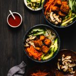 Vegan Bibimbap with Spicy Tempeh - Ellie Likes Cooking