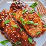 Sweet Spicy Teriyaki Salmon with Veggie Spirals (Low Calorie)