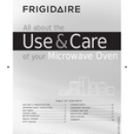 Frigidaire FFMV1645TB manual