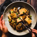Japanese Tofu & Eggplant Ginger Stir Fry | 豆腐の生姜焼き - Ellie Likes Cooking