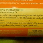 Trader Joe's Pumpkin Rolls Baking Instructions – VegCharlotte