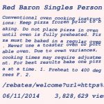 Red Baron Mini Pizzas Cooking