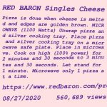 Red Baron Pizza Instant Win
