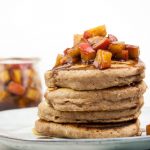 Vegan Applesauce Pancakes Recipe - Elephantastic Vegan