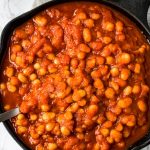 Easy Baked Beans with Bacon