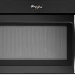 Whirlpool WMH53520AE 2.0 cu. ft. Over-the-Range Microwave Oven with 400 CFM  Vent System, 4-Speed Fan, 1,000 Cooking Watts, Sensor Cooking, Steam Cooking  and Non-Stick Interior: Black Ice - Black with Silver Handle