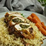 Prosciutto Wrapped Chicken in a Creamy Mustard Sauce - My Kitchen Love