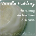 MICROWAVE VANILLA MUG CAKE RECIPE -- easy dessert for two