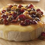 Easy microwave baked brie with apricots and bacon - Family Food on the Table