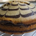 Eggless zebra cake- (Vanilla and chocolate flavour) - ServeDelish