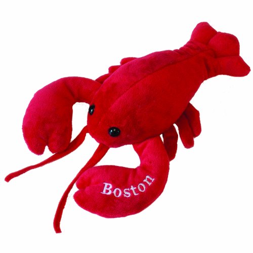 Mary Meyer Stuffed Animal Soft Toy, Lobbie Lobster- Boston, 10-Inche ...