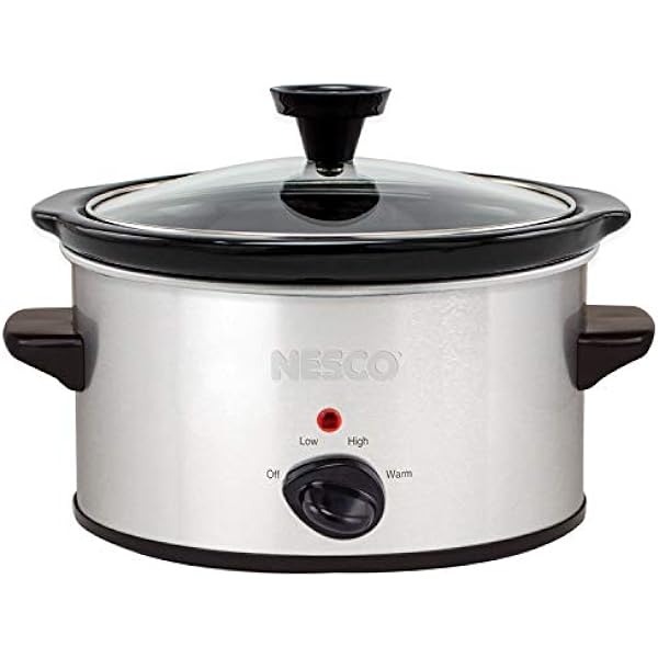 Review and Features of Nesco SC-150-47 Qt. Oval Analog Silver Slow Cooker 1.5 Quart
