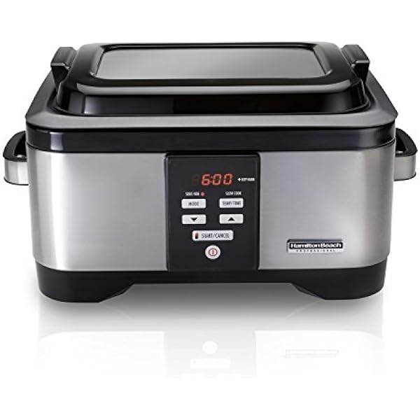 What Do Users Think About the Hamilton Beach Professional Sous Vide Water Oven & Slow Cooker 6 Quart Programmable Stainless Steel (33970)?