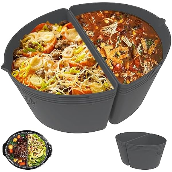 What Do Users Think About the FROVEN Slow Cooker Divider 4 QT Silicone Crock Pot Liner?