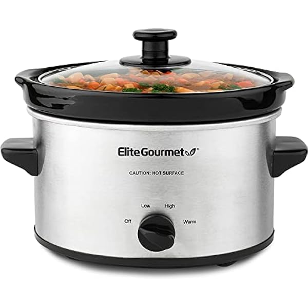 Elite Gourmet MST-275XS Electric Oval Slow Cooker