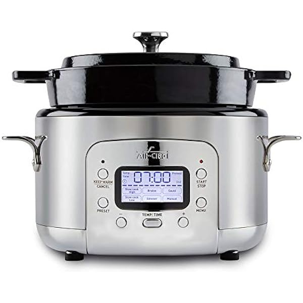 All-Clad Stainless Steel and Cast Iron Slow Cooker