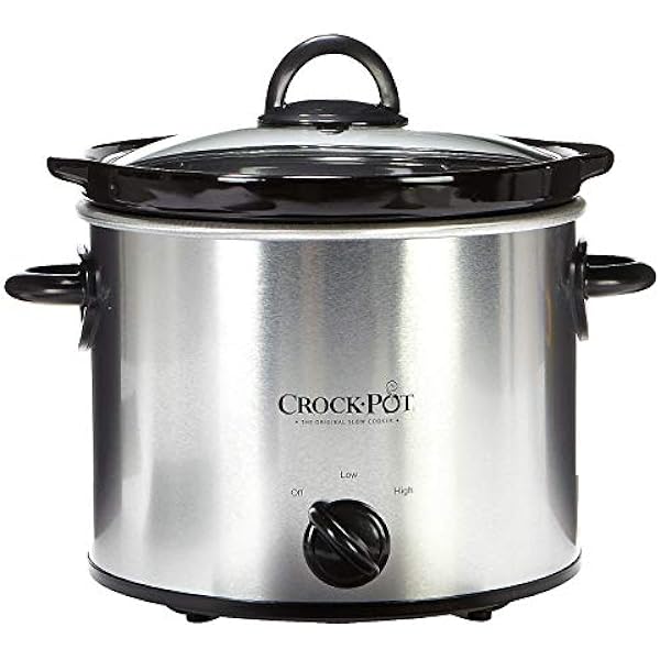 Crockpot Classic Slow Cooker 4 Quart Round Model SCR-400SP