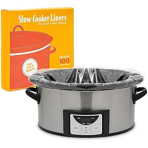 100 Pack Slow Cooker Liners