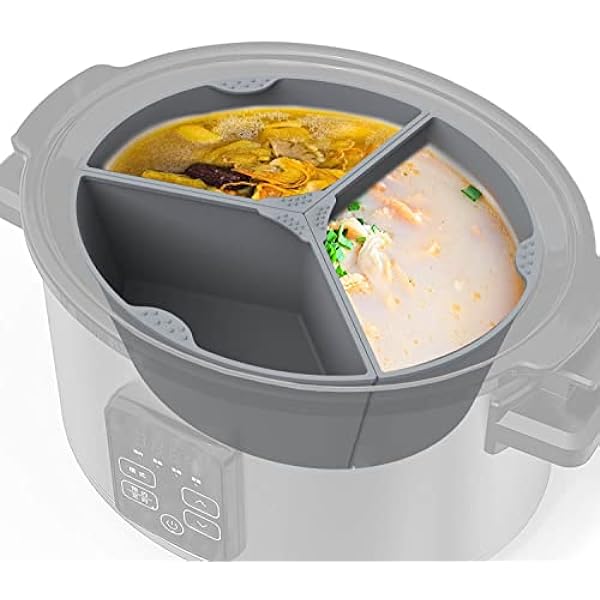 Silicone Slow Cooker Divider for Crockpot